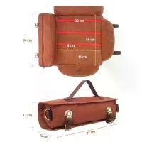 ราคา กระเป๋าเก็บเครื่องมือบาร์เทนเดอร์, ผ้าใบ, เครื่องมือครบชุด, กระเป๋าจัดระเบียบไหล่เดียว, กระเป๋าเก็บไวน์แบบพกพา, เหมาะสำหรับบาร์เทนเดอร์, รวมชุดเครื่องมือบาร์เทนเดอร์ (1731106426345130597)