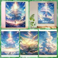 ราคา ชุดจิตรกรรมเพชร DIY ผ้าใบ, อัพเกรด Makoto Shinkai Sky 5d, ผ้าใบกำมะหยี่, เพชรเต็ม, เหมาะสำหรับห้องนั่งเล่น, เย็บปักถักร้อยครอสติช, ห้องนอนห้องรับประทานอาหาร, ของตกแต่งบ้าน, มีขนา (1729772907701308236)