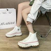 ราคา รองเท้าผ้าใบ, ส้นสูง, พื้นรองเท้า, สีขาว, สำหรับเด็กผู้หญิง, ฤดูใบไม้ผลิใหม่, สไตล์ Chunky, รองเท้าผ้าใบ รองเท้า ผ้าใบ น่ารัก รองเท้า นิ่ม (1732355723876402652)