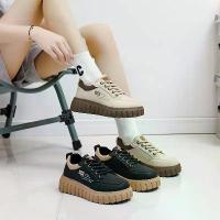 ราคา รองเท้าผ้าใบอเนกประสงค์ สไตล์เกาหลี รองเท้าลำลอง สีขาว พ่อ boho toms รองเท้า ผ้าใบ คิตตี้ (1731807404274191032)