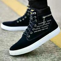 ราคา รองเท้าบูทหุ้มข้อสำหรับผู้ชาย สไตล์ลำลองอินเทรนด์ วัสดุกางเกง ผ้าใบ เกาหลี 2024' รองเท้าผ้าใบสำหรับผู้ชาย (1731632153659607803)