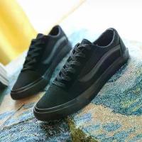 ราคา รองเท้าผ้าใบ ผ้าใบ สีดำ มีสไตล์ สำหรับผู้ชาย (1730847083293936075)