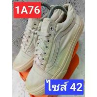 ราคา รองเท้ามือ2 แบรนด์แท้ ไซส์ 42 ใส่เที่ยว ซักสะอาดพร้อมใส่ พื้นเดิม พร้อมส่ง1A76ผ้าใบvan #ร้านรองเท้ามือ2_เจ้แดง สินค้าดี (1732189036400510448)