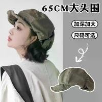 ราคา หมวกศิลปะสไตล์ญี่ปุ่น สำหรับผู้หญิง หมวกเบเร่ต์จิตรกรอียิปต์ ทรงแปดเหลี่ยม ขนาดใหญ่ รุ่นไข่เจียว เหมาะสำหรับรอบศีรษะใหญ่ หมวกทำงาน หมวก nyของแท้ หน้ากาก ไหมพรม ผ้า คลุม ฟาส central cee skull cap (1731