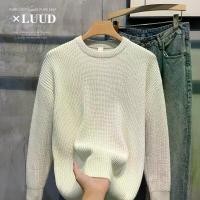 ราคา เสื้อสเวตเตอร์สไตล์เกาหลี ดีไซน์กระดุมข้อมือ สำหรับผู้ชาย สีพื้น คอวี อเนกประสงค์ ถักนิตติ้ง ทรงหลวม ไหล่ตก เสื้อท็อป 2025LUUD เสื้อ ไหมพรม polo เสื้อ ไหมพรม ปัก ม้า (1732235578182698118)