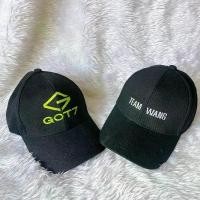 ราคา (พร้อมส่ง) หมวกผ้าพีชปักลาย GOT7 made to order งานปัก หมวกฟรีไซส์ปรับขนาดได้ (1729490360441473311)