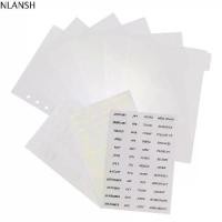 ราคา ตัวคั่นหนังสือโปร่งใส, NLANSH, อุปกรณ์ผูกหน้าสร้างสรรค์, ตัวคั่นหน้าปกใบไม้หลวม, ตัวคั่นหน้าดัชนี, ไดอารี่, ตัวแบ่งหน้าปก, เหมาะสำหรับกระดาษโน๊ต (1731683072058820078)