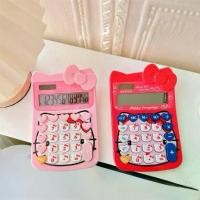 ราคา [ส่งฟรี] พร้อมส่ง! เครื่องคิดเลข Hello Kitty สีชมพู และสีแดง (1732277635532294058)