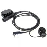 ราคา อะแดปเตอร์ PTT U94 พร้อมไมโครโฟนนิ้วสำหรับวิทยุ ICOM IC-V8 V80 V82 ทนทานแบบกดเพื่อพูดคุยกับสาย PU สำหรับการสื่อสารแบบแฮนด์ฟรี (1732450199958488499)