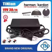 ราคา 19V 3A อะแดปเตอร์ AC/DC 19V 2A ที่เข้ากันได้สำหรับ Harman Kardon Go + เล่นและ Aura Onyx Studio 1 2 3 4 5 6 7 Omni 10 มินิแบบพกพาบลูทูธลำโพงแหล่งจ่ายไฟ (1730914755360950937)