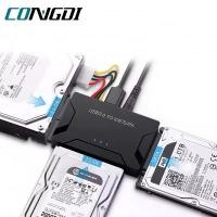 ราคา สายอะแดปเตอร์ฮาร์ดดิสก์แบบ USB 3.0 เป็น SATA IDE, เข้ากันได้กับ HDD / SSD ขนาด 3.5 นิ้ว, CD / DVD ROM, CD-RW, อะแดปเตอร์ SATA IDE, ฮาร์ดดิสก์ 3 in 1 (1732554556089993074)