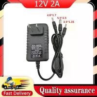 ราคา อะแดปเตอร์ AC, 12V 2A, 5.5*2.5MM/4.0*1.7MM/3.5*1.35MM, อะแดปเตอร์ไฟ, สำหรับเราเตอร์เสียง, ที่ชาร์จอะแดปเตอร์ (1730943088184298137)