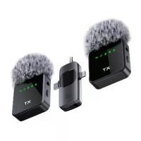 ราคา ไมโครโฟนไร้สาย Lavalier, F11, 3-in-1, สำหรับการบันทึกโทรศัพท์มือถือ สตรีมสด, ลดเสียงรบกวน, หนึ่งถึงสอง, เหมาะสำหรับทำเนื้อหา ไมค์ ไอโฟน 11 ตัดเสียง ไมค์ tnw aux บลูทูธ ไร้ สา (1732434214007179207)