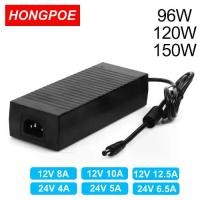 ราคา ซัพพลายอะแดปเตอร์ไฟ, 96W, 120W, 150W, AC 110V-220V ถึง DC 12V-24V, หม้อแปลงไฟฟ้า, 4A, 5A, 6.5A, 8A, 10A, 12.5A, เหมาะสำหรับแถบ LED, อะแดปเตอร์ (1731801836376853433)