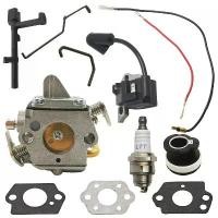 ราคา คาบูเรเตอร์ คอยล์จุดระเบิด ทางเข้าสู่อลูมิเนียม สำหรับ Stihl MS180 MS170 018 017 เหมาะสำหรับเลื่อยไฟฟ้า สวิตช์ เพลา ก้านหลั่ง (1732091180383110379)