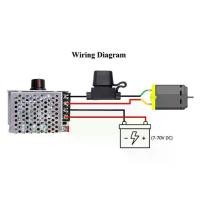 ราคา ตัวควบคุมความเร็ว, แรงดันไฟฟ้ากว้าง, การควบคุมที่ราบรื่นและแม่นยำ, สำหรับมอเตอร์ 30 A, ตัวควบคุมความเร็วมอเตอร์ไฟฟ้า PWM, สวิตช์ (1732301941368194825)