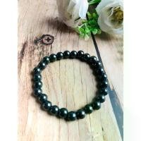 ราคา ของแท้ 100% สร้อยข้อมือเหล็กไหลไพลดำขนาด 8 มิล (เหล็กไหลแร่ดูดติดแม่เหล็ก) เหรียญ หลังยันต์ ไตรสรณคมณ์ ปี 2521 (1732096378934822359)