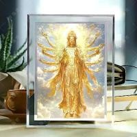 ราคา กรอบรูปคริสตัล พระโพธิสัตว์กวนอิม พระล้านนา พระเมตตาใหญ่ ความสงบและความมงคล ดีไซน์ประณีต เครื่องประดับเดสก์ท็อป ของขวัญสุดพิเศษ โอ่ง มงคล พระ เครื่อง หลวง พ่อ แพวัด พิกุล ทอง หลั (1732298723801859241)