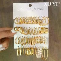 ราคา ชุดต่างหูรูปตัว C, XU YI, สำหรับผู้หญิง, 24 คู่/ชุด, ต่างหูห่วงบิดสี่เหลี่ยม, เครื่องประดับไม่แพ้, ตกแต่ง เหรียญ หลวง พ่อ คูณ สปริง พุก พระเลี่ยม กรอบ ต่าง หูเงิน สร้อย ราง โชค ล (1732075771037910416)