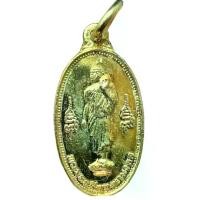 ราคา เหรียญ พระพุทธลีลามหามงคล หลัง สมเด็จพระญาณสังวร สมเด็จพระสังฆราช กะไหล่ทอง (G 740) พระเครื่อง (1732502066113119710)