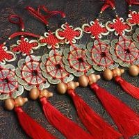 ราคา เครื่องประดับแขวนคอ, การออกแบบปมดอกพลัม, การออกแบบเหรียญเท้านางฟ้า, วัสดุทองแดงบริสุทธิ์, สไตล์โบราณ, เลียนแบบไม้พีช, การออกแบบปมมะระ, เครื่องประดับแขวนเดินทางที่ปลอดภัย ชุดพรรษา (1732288331985159436)