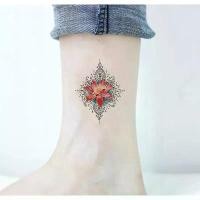 ราคา รอยสักสติกเกอร์ ดอกบัวแดง ส่วนบุคคล กันน้ำสำหรับหน้าท้องและขา ดอกบัวเหมือนจริง สีสันสดใส ติดทนนาน พระ เครื่อง หลวง พ่อ แพวัด พิกุล ทอง เช่า พร พร เหรียญ เจริญ (1732035643447084523)