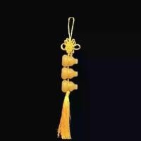 ราคา จี้มะระหยก หยกเหลืองธรรมชาติ และหยกขาว เครื่องประดับนำโชค ตกแต่งประตู ตกแต่งรถ ของตกแต่งบ้าน แบบแขวน มีให้เลือกทั้งห้าเหรียญและหกเหรียญ เหรียญ (1732288331280844044)