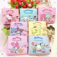 ราคา กระเป๋าสตางค์แบบมีกระดุม Sanrio Cinnamoroll My Melody Kuromi ดีไซน์ใหม่ ทำจากวัสดุ Pu สไตล์ลำลอง สำหรับใส่เงิน เหรียญ และการ์ด (1732737384094729812)