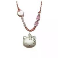 ราคา สร้อยคอ Hello Kitty หัวแมว แฟชั่นสตรีทใหม่ ดีไซน์ดอกพีช เชือกถัก จี้สร้อยคอคิตตี้ ของขวัญที่ดีสำหรับแฟน เหรียญ หลังยันต์ ไตรสรณคมณ์ ปี 2521 สร้อย ถุงเงิน ถุงทอง เรียกทรัพย (1731427708550481282)