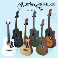 ราคา กีตาร์โปร่งเเละกีตาร์โปร่งไฟฟ้า เเบรนด์ MartinLee รุ่น ML-38Mขนาด 38 เล่นง่าย คุณภาพดี คําแนะนําการขายที่ร้อนแรงในเดือนนี้ ร้าน ขาย เครื่อง ดนตรี คลองสาม (1732216986202834168)