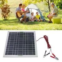 ราคา แผงโซลาร์เซลล์ซิลิคอนอสัณฐาน, โมโนคริสตัลไลน์, 50W, มีประสิทธิภาพและเสถียรภาพ, กรอบอลูมิเนียม, DC 18V, แบบพกพา, สายเคเบิล 9.8 ฟุต, เหมาะสำหรับการเดินป่า (1731459888898935751)