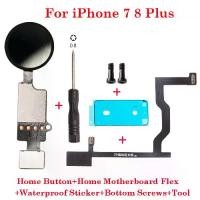 ราคา สายเคเบิล Flex, กันน้ำ + สากล, ปุ่มโฮม, ปุ่ม ID สัมผัสกลับของโฮม, สำหรับ iPhone 7 8 Plus, พร้อมเมนบอร์ด, ปุ่มลายนิ้วมือ (1731123760546941857)