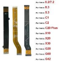 ราคา สายเคเบิล Flex, สำหรับ Nokia G42 G20 G60 6.2 7.2 8.3 5.3 X10 X20 X30 C1 C2 C20 Plus, บอร์ดหลัก, ขั้วต่อเมนบอร์ด, ริบบิ้นฟิวชันความยาว FPC (1731303737689803636)