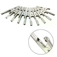 ราคา 10 ชิ้น/เซ็ต สแตนเลส หยดเดียว จระเข้ ฉลาม คลิปทดสอบไฟฟ้า สายเคเบิล ตะกั่ว สกรู เครื่องวัดเสียง แคลมป์ โทนสีเงิน (1730884446765550103)