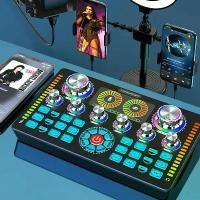 ราคา การ์ดเสียงสด, Q7, เครื่องผสมเสียง, เหมาะสำหรับพอดคาสต์, คาราโอเกะ, สตูดิโอที่บ้าน, บันทึก, การ์ดเสียงระดับมืออาชีพ, พร้อมไมโครโฟนบลูทูธ, เครื่องผสมเสียง, การเปลี่ยนเสียง (1732056851585731224)