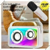 ราคา เครื่องคาราโอเกะขนาดเล็ก มาใหม่ ลำโพงบลูทูธแบบพกพา ไมโครโฟนไร้สาย 2 ไมโครโฟนไร้สาย ลำโพงบลูทูธ คาราโอเกะ เหมาะสำหรับใช้ในบ้าน (1732403775291163826)