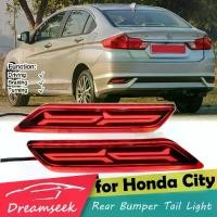 ราคา ไฟท้ายกันชน LED, สะท้อนแสงด้านหลัง, สำหรับ Honda City 2017 2018 2019 แฟลชไดรฟ์ LED พร้อมสัญญาณเลี้ยวแบบไดนามิก FJ รูปร่างเลนส์สีแดง (1732078722347468081)