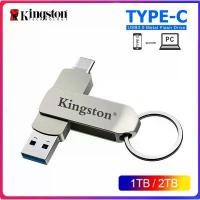 ราคา แฟลชไดรฟ์ USB OTG, Kingston, Type-C, ความเร็วสูง, ความจุ 1TB และ 2TB, เข้ากันได้กับ iPhone15/16, แฟลชไดรฟ์ปากกา OTG flash drive iphone (1732005655320953870)