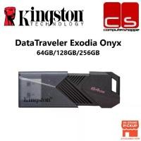 ราคา Kingston DataTraveler Exodia Onyx แฟลชไดรฟ์ USB 3.2 Gen 1, 64GB/128GB/256GB (1731780026267306751)