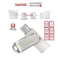 ราคา SanDisk Ultra Dual Drive Luxe USB Type-C 32GB 64GB 128GB 256GB (SDDDC4) แฟลชไดรฟ์ Flashdrive iPadPro sales (1732073052908455016)