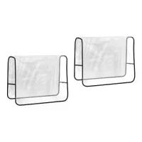 ราคา ผ้าคลุมเก้าอี้ร้านเสริมสวย 2 ชิ้น ผ้าคลุมเบาะ ป้องกันโครงสร้างเบาะจากคราบ การ์ตูนสี่เหลี่ยม เหมาะสำหรับร้านทำผม สปา และเก้าอี้สำนักงาน (1731633142066087368)