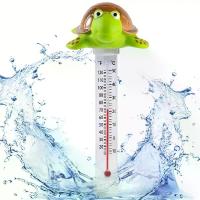 ราคา เทอร์โมมิเตอร์แบบลอยตัวพร้อมเชือก อ่านอุณหภูมิน้ำได้ง่าย ไม่ต้องใช้แบตเตอรี่ เหมาะสำหรับอ่างน้ำร้อน สระว่ายน้ำกลางแจ้งและในร่ม สปา อ่างอาบน้ำ และบ่อปลา เหมาะสำหรับสัตว์เลื้อยคลาน (1732575371097900578)