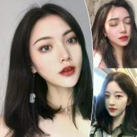 ราคา วิกผมเปลี่ยนสำหรับผู้หญิง ไม่มีหน้าม้า ผมสั้นสีดำ จัดแต่งทรงผม (1730008824495704701)