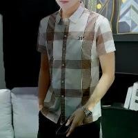 ราคา เสื้อเชิ้ตแขนสั้นสำหรับผู้ชาย สินค้าใหม่สำหรับฤดูร้อน ปราศจากเหล็ก ต่อต้านริ้วรอย เสื้อเชิ้ตลายสก๊อต ขนาดใหญ่ เสื้อเชิ้ตแขนสั้นลายสก๊อตสำหรับผู้ชาย เสื้อ ลาย (1732793379553642366)