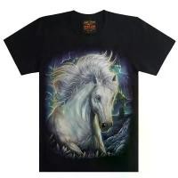 ราคา เสื้อยืดแขนสั้นพิมพ์ลายยูนิคอร์นอินเทรนด์ สไตล์สตรีทพาคู่ พลัสไซส์ ลำลอง HD เรืองแสงในที่มืด ประเทศไทย (1732529203420038693)