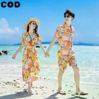 ราคา ชุดคู่รัก, สไตล์ชายหาด, ชุดเสื้อผ้าฤดูร้อน, ท่องเที่ยวในไซนางา, ประเทศไทย, สวมใส่เสื้อผ้าจับคู่, เหมาะสำหรับวันหยุดริมทะเลของคู่รัก (1731239574789065349)