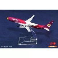 ราคา โมเดลเครื่องบิน นกแอร์ Nok Air (Boeing737) สีม่วง-ขาว ประเทศไทย (1732355962005063254)