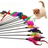 ราคา ทีเซอร์แมวสัตว์เลี้ยงลูกแมว, ชุด 5 ชิ้น, ทำจากขนนกไก่งวง, ของเล่นแสนสนุกแบบโต้ตอบ, ไม้กายสิทธิ์ไล่ล่าสายไฟ, พร้อมกระดิ่ง, ผลิตภัณฑ์สำหรับสัตว์เลี้ยง, ของเล่นแมว, การโต้ตอบ (1732035892467041780)