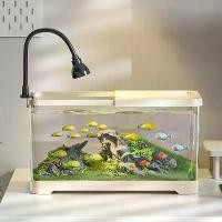 ราคา ✣ตู้ปลา 30*19.5*18.4cm อ่างปลาพลาสติก ตู้ปลาเขตร้อน⚘ (1731838507483104960)
