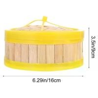 ราคา ตะกร้านึ่งไม้ไผ่ หม้อนึ่งอาหารจีน เครื่องทำเกี๊ยว หม้อหุงพร้อมฝาปิดสำหรับทำอาหาร เกี๊ยว ปลา ผัก ติ่มซำ เปา ขนมปัง ข้าว เนื้อ ปลา 4. 5 นิ้ว (1729752731427572018)